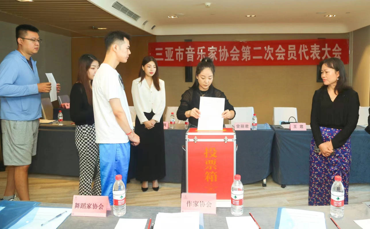 新2会员_三亚市音乐家协会召开第二次会员代表大会新2会员，曾丽君当选为新一任协会主席